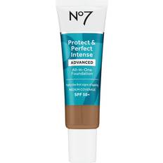 No7 Foundations No7 Protect & Perfect Advanced All In One Foundation SPF50+ Deeply Bronze