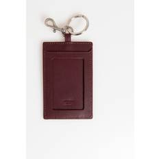 Trussardi Brown Leather Keychain