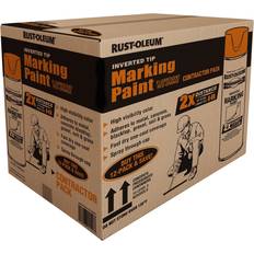 Rust-Oleum 266599 Professional 2X Distance Inverted Wall Paint Orange, Red
