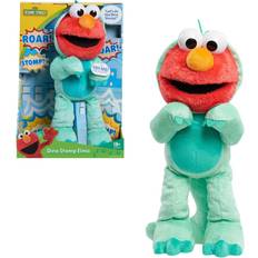 Just Play Sesame Street Dino Stomp Elmo Plush Toy, Multicolor