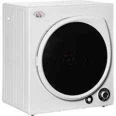Compact tumble dryers Tumble Dryers Homcom Compact Dryer White