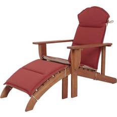Rot Liegestühle Garden Pleasure Adirondack Chair HIP Eukalyptus
