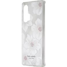 Motorola Mobile Phone Cases Motorola Protective Hardshell Case for edge Hollyhock Floral Clear/Cream Clear
