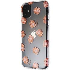 Coach Protective Case for iPhone 11 Dreamy Peony Clear/Pink/Glitter