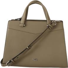 Karl Lagerfeld Handbags Karl Lagerfeld Sage Green Leather Tote Bag