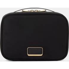 Gold Toiletry Bags & Cosmetic Bags Tumi Voyageur Tammin Cosmetic Case Black/Gold