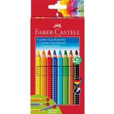 Faber-Castell Malstifte, Jumbo GRIP (Multicolor, Mehrfarbig)
