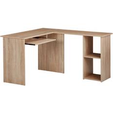 Natur Tische Wohnling L-Form Schreibtisch