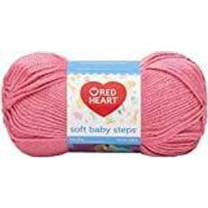 Coats Red Heart Soft Baby Steps Yarn-strawberry