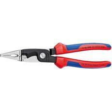 Knipex Electrician Cable Cutter: 15 Capacity, 212 OAL - 16mm Jaw Width #13 82 200 SB Peeling Plier