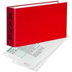Trainingsbänke reduziert VELOFLEX Bankringbuch 2-Ringe rot 4,5 cm DIN A6 quer