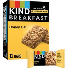 Food & Drinks KIND Gluten Free Breakfast Bars Honey Oat 12
