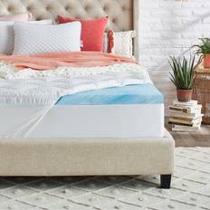 Twin Bed Mattresses Novaform 3 Inch Pillowtop Gel Memory Twin