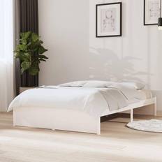 Senger & Madrasser vidaXL Bed Frame White Sängram