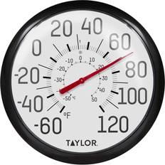 Thermometers, Hygrometers & Barometers Taylor 13.25-inch Big and Bold Dial Thermometer