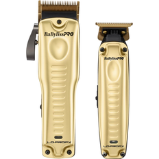 Babyliss Shavers & Trimmers Babyliss Lo-ProFX Gold Clipper & Trimmer Set