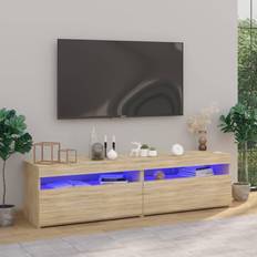 TV-benker vidaXL Cabinets 2 Sonoma TV-benk