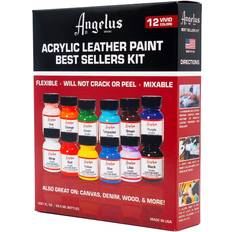 Angelus Acrylic Leather Paint Set