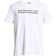 Moncler Herren T-Shirts Moncler Men's Embroidered Logo Crew T-shirt