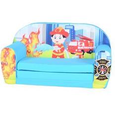 Knorrtoys Kinderstuhl + Kindertisch, Fireman Kindersofa