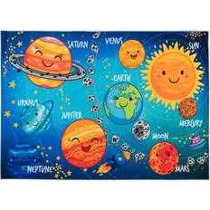 Blau Teppiche Obsession My Torino Kids Kinder- & Spielteppich - solar system