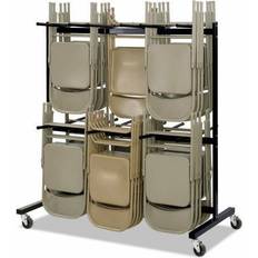 Furniture SAFCO 4199BL Two-Tier Chair Trolley Table