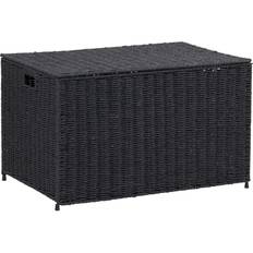 Household Essentials Large Wicker Chest, Paper Rope Storage Box