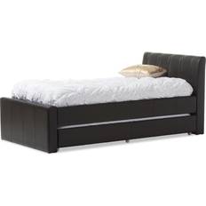 Baxton Studio Bed Frames Baxton Studio Cosmo Modern and Contemporary Faux Leather Trundle