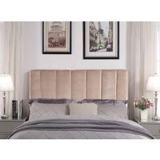 Chic Home Uriella Upholstered Vertical Striped Modern Transitional Headboard 62.4"