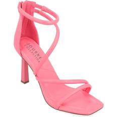Pink Heeled Sandals Journee Collection Womens Marza Stiletto Heel Pumps, Medium, Pink Pink
