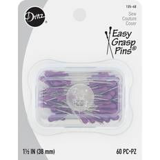 Modeling Tools Dritz Easy Grasp Pins-Purple 60pk