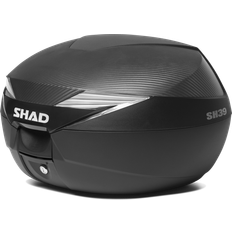 Shad SH39 Carbon Topcase, schwarz-carbon, schwarz-carbon