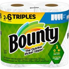 Hand Towels Bounty Select-A-Size Triple Paper Towels 2 Rolls