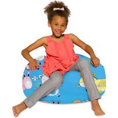 Posh Creations Kids Bean Bag Chair, Big Comfy Chair Washable Cover