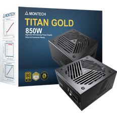 850w strømforsyning Montech Titan Gold 850W Plus