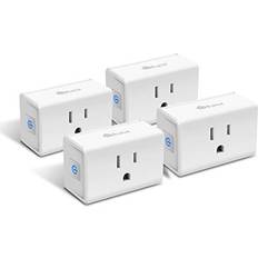 HBN Smart Plug Mini 15A, WiFi Smart Outlet Works with Alexa, Google Home  Assistant, Remote Control with Timer Function, No Hub Required, ETL
