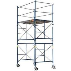 Metaltech Complete Scaffold Tower with Guardrails and Casters. M-MRT5710-A