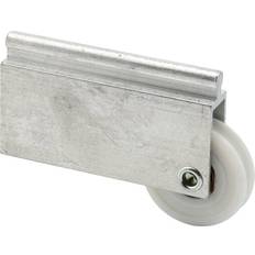Prime-Line Mirror Door Roller Assembly, 1-1/2 in. Plastic Roller, Ball Bearings, Concave