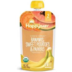 Placemats Happy Baby Clearly Crafted Bananas Sweet Potatoes & Papayas Meals 4oz