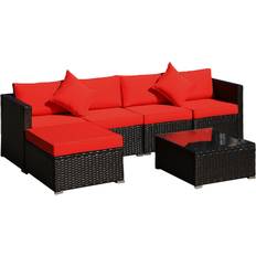 Patio Furniture on sale OutSunny 6 Pieces Outdoor Lounge Set