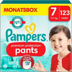 Pampers Kinder- & Babyzubehör Pampers Windeln 'Premium Protection Pants' Gr.7, 17kg 123St