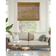 Brown Pleated Blinds Chicology Premium True-to-Size Brown Fox