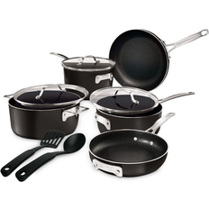 Gotham Steel Cookware Gotham Steel StackMaster Cookware Set with lid 10 Parts
