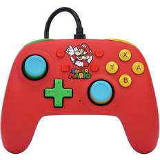 Game Controllers PowerA Nano Wired Controller for Nintendo Switch Mario Medley