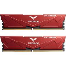 DDR5 RAM Memory TeamGroup T-Force Vulcan Red DDR5 6000MHz 2x16GB (FLRD532G6000HC38ADC01)