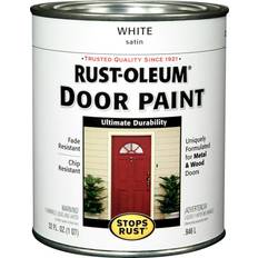 Rust-Oleum Stops Satin Oil Base Paint 1 qt White