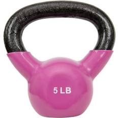 Sunny Health & Fitness Weights Sunny Health & Fitness Vinyl Coated Kettle Bell 5lbs