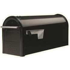 Architectural Mailboxes Franklin Contemporary Galvanized Post Mount