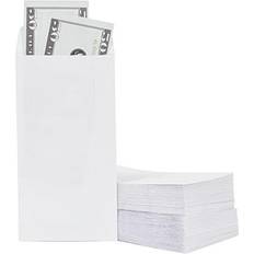 Envelopes & Mailing Supplies Juvale 100 Pack Bank Envelopes for Money and Coins Budgeting Envelope for Currency 3.5 x 6.5 in