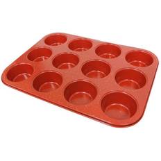 casaWare Pans Red Muffin Tray